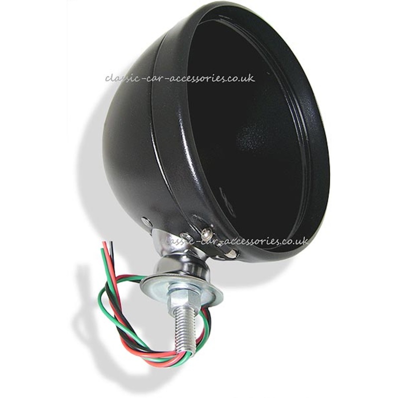 Black Headlight shell incl. Rim 7 (without reflector unit) – CL032