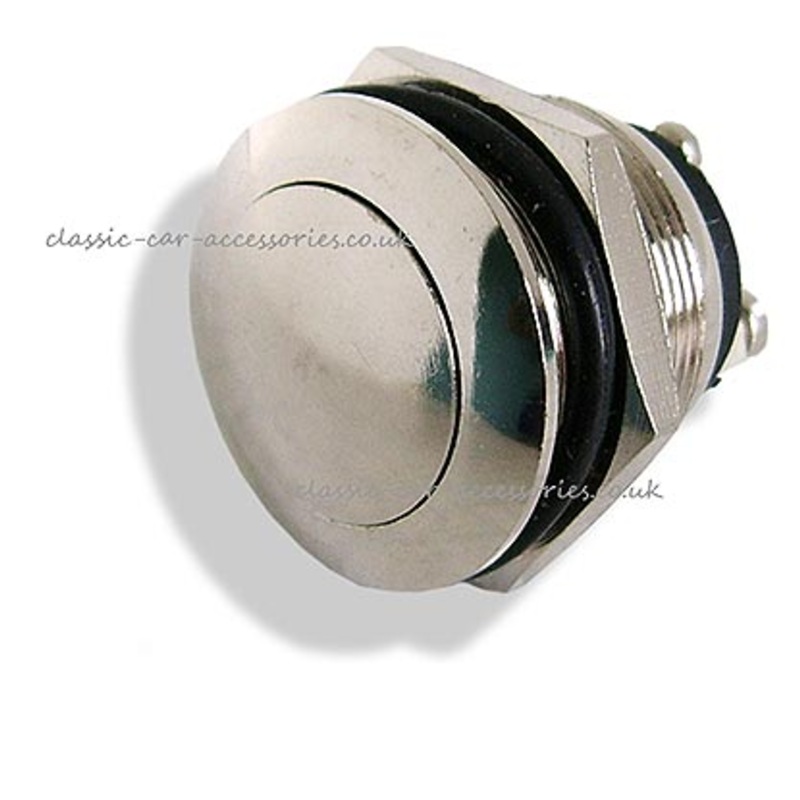 Chrome push switch [S6] – CLS023