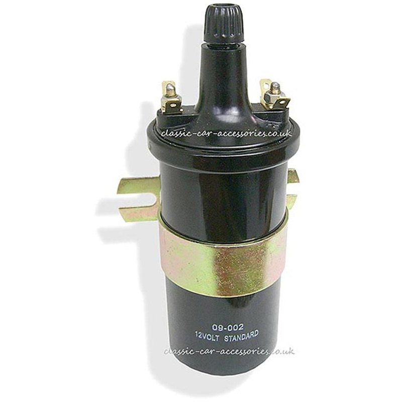 Classic original standard 12 volt ignition coil with screw HT outlet – CLS10254