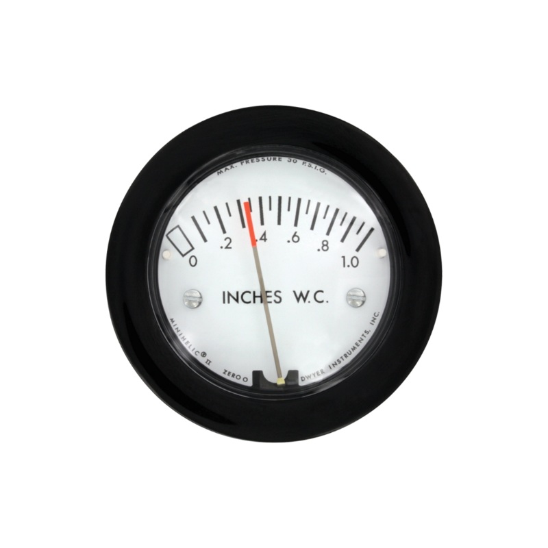 Dwyer 2-5000 Minihelic II Differential Pressure Gauge