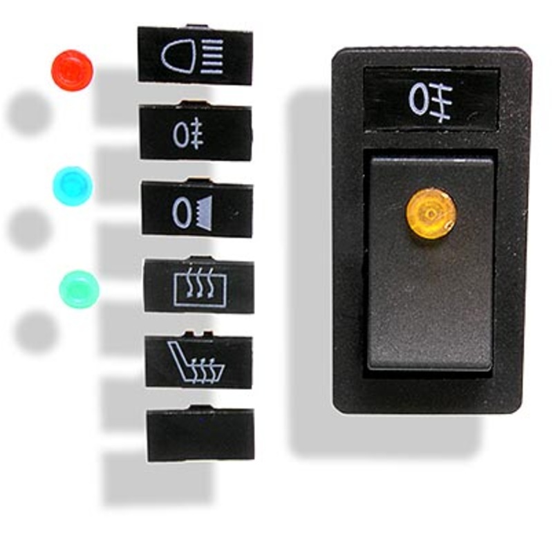Illuminated rocker switch [S24] – CLS014