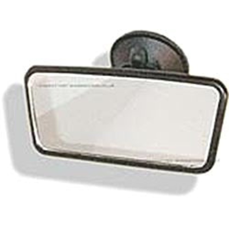 Interior Rear View mirror all black suction cup fitting – CMN20