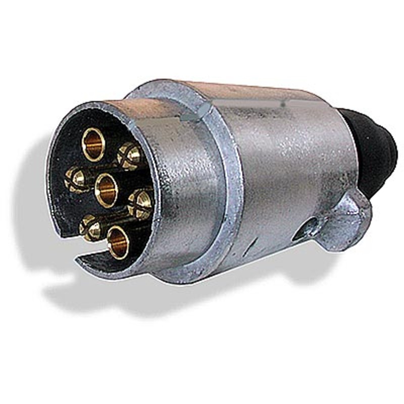 Metal 7 pin trailer plug – CLS110