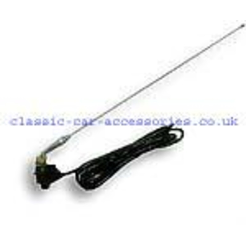 Roof mounted Semi retractable stainless steel radio aerial – CX1032