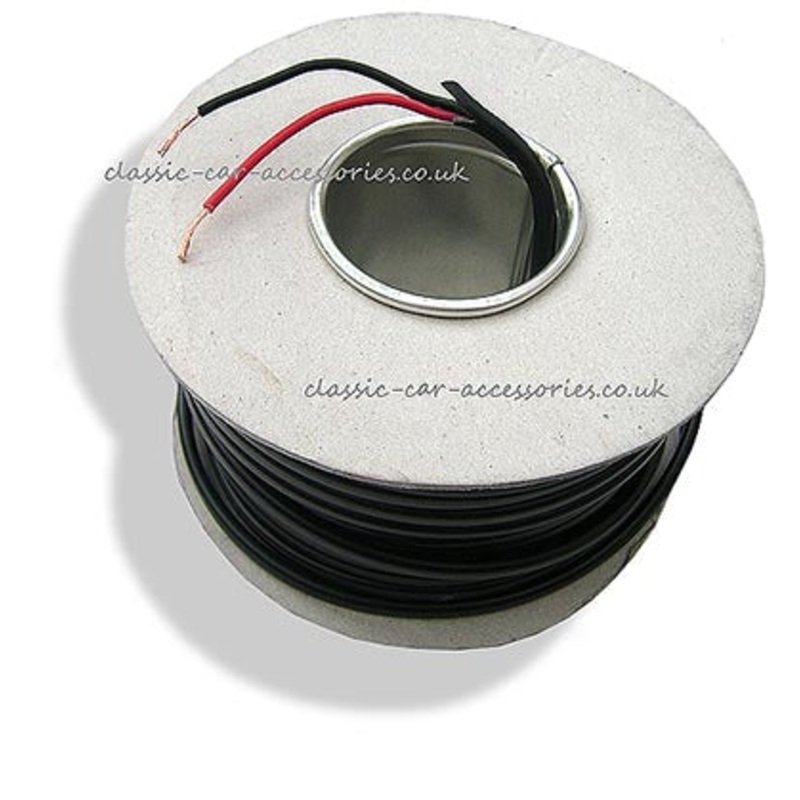 Twin core auto cable 8.75amp (per Mtr) – CLO33