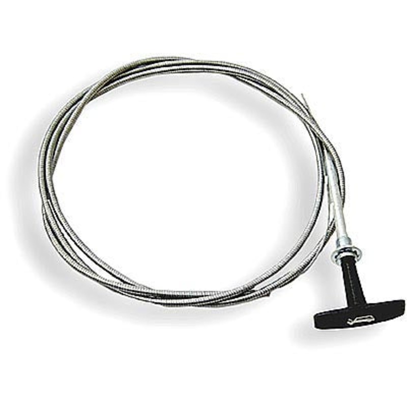Bonnet release cable with black T handle – flexible – CXE0221