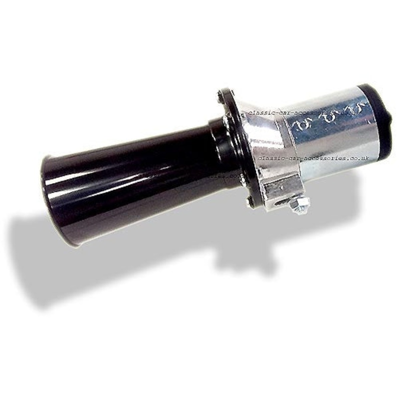 Italian black 12v Klaxon horn – CH0711
