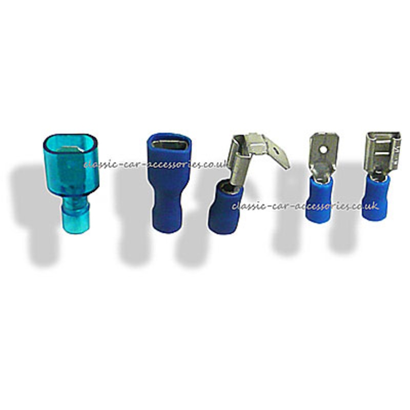 Lucar terminals (Blue) x 5 – CLS1051