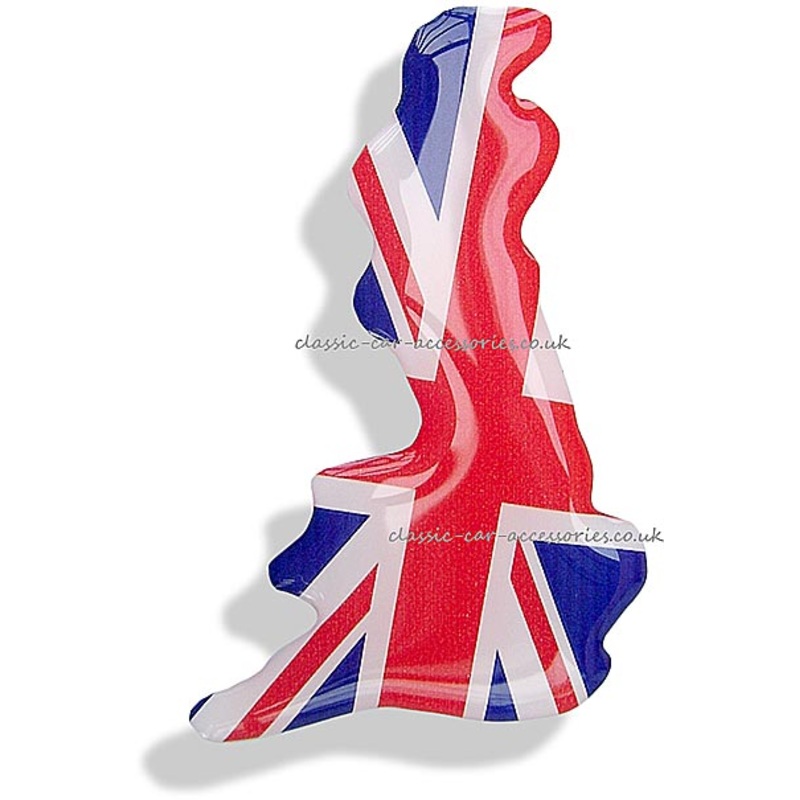 Map of Great Britain 3 high in clear resin – CXB012