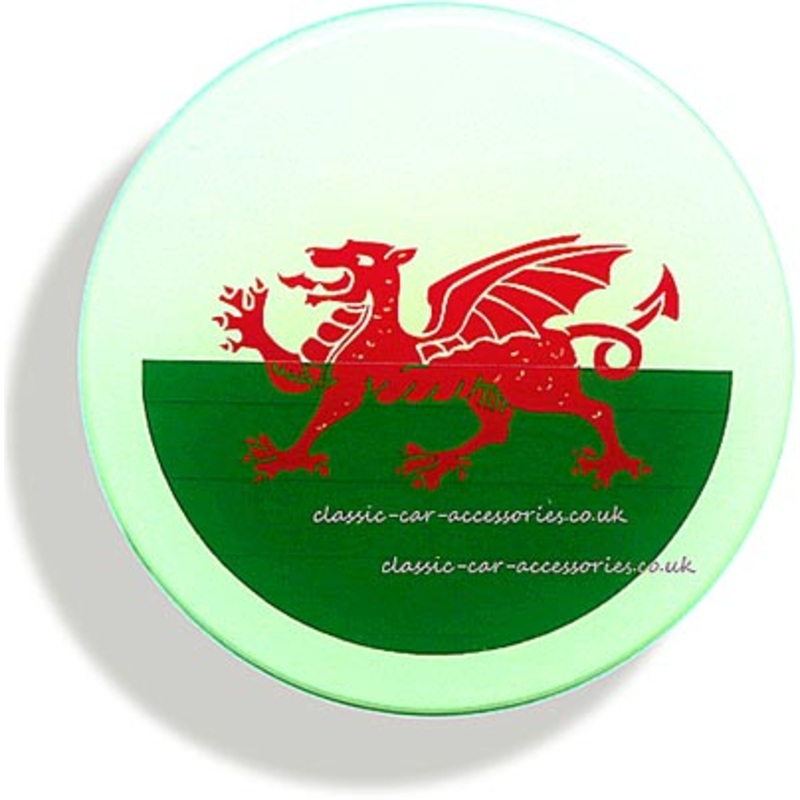 Popular symbol of Wales 75mm domed sticker badge – CXW10163