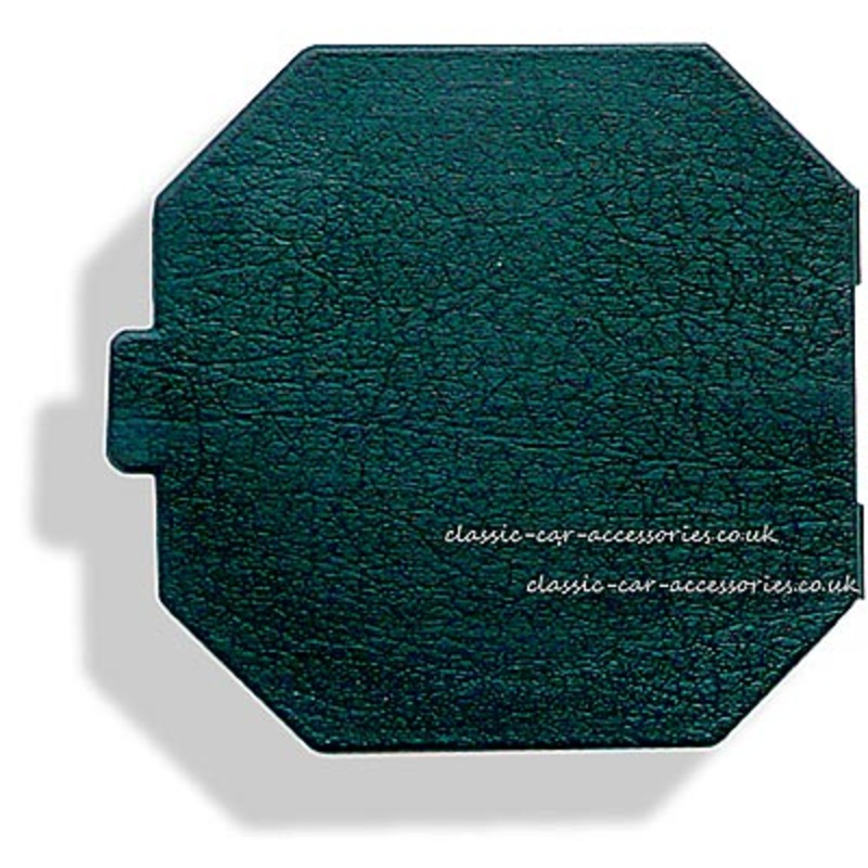 Smart black plastic leather look tax disc holder – CXW021