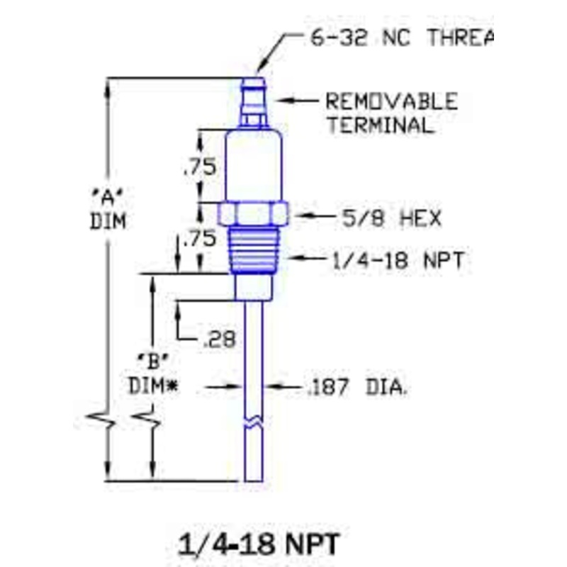 Flame Rod & Igniter R6004