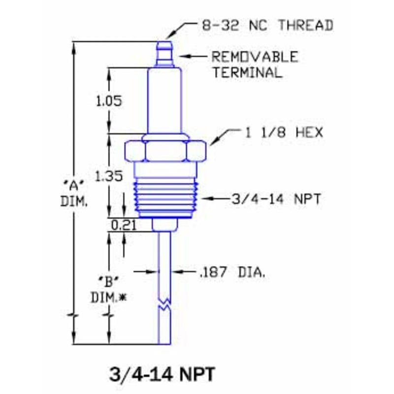 Flame Rod & Igniter R6030