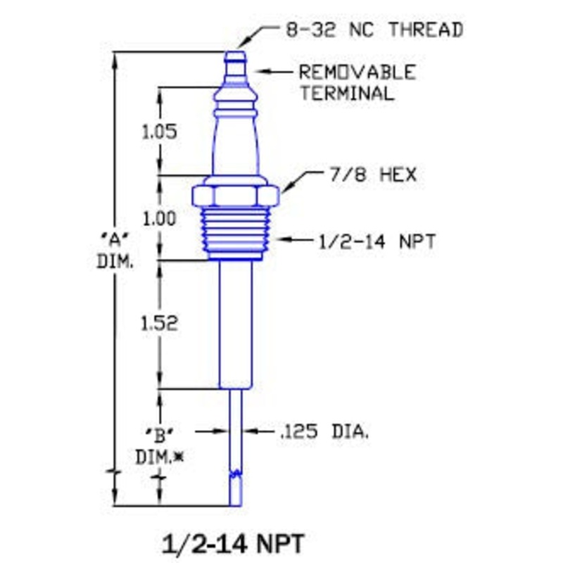 Flame Rod & Igniter R6072