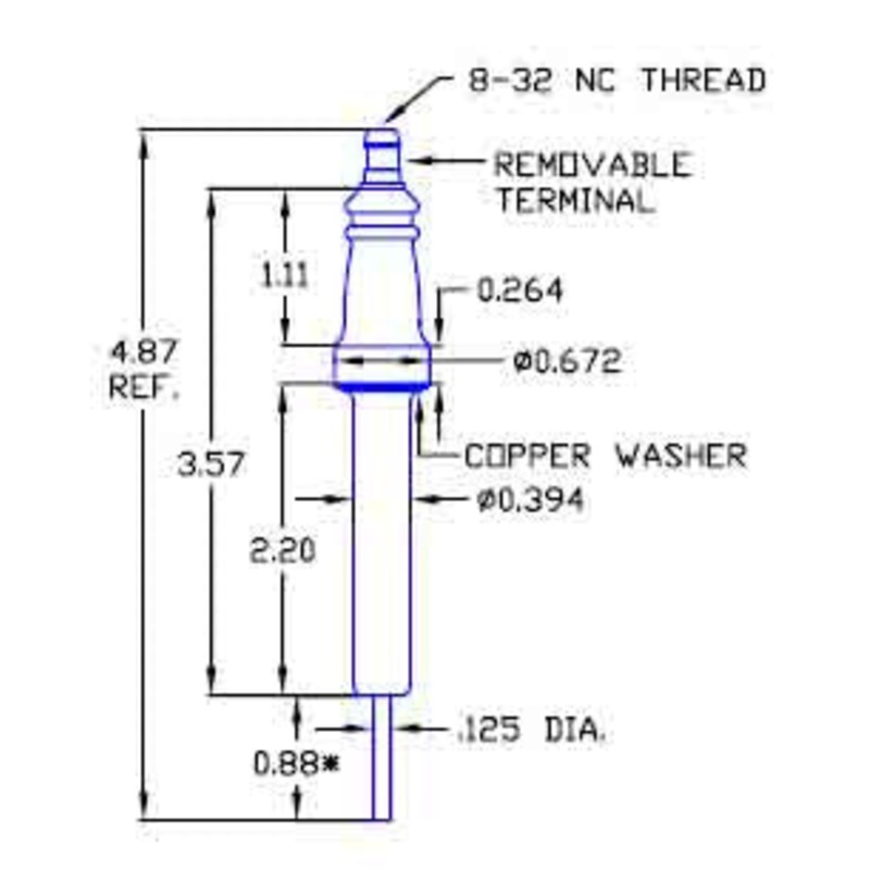 Flame Rod & Igniter R6079
