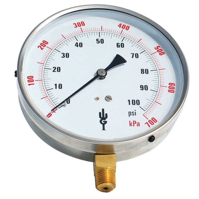 Contractor Pressure Gauge (H.V.A.C.)