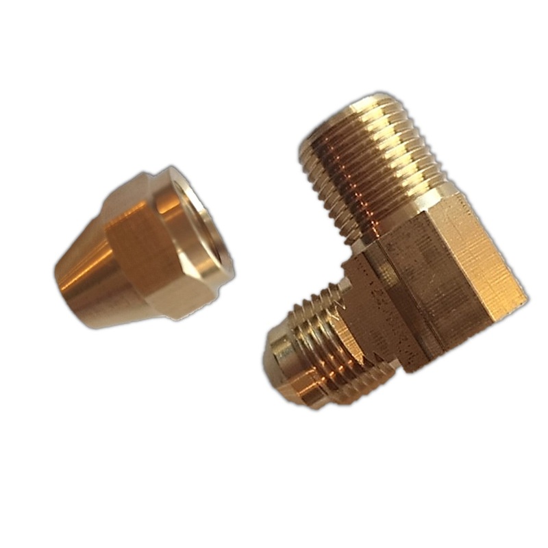 Brass Flare Fitting Elbow (Pack of 10)