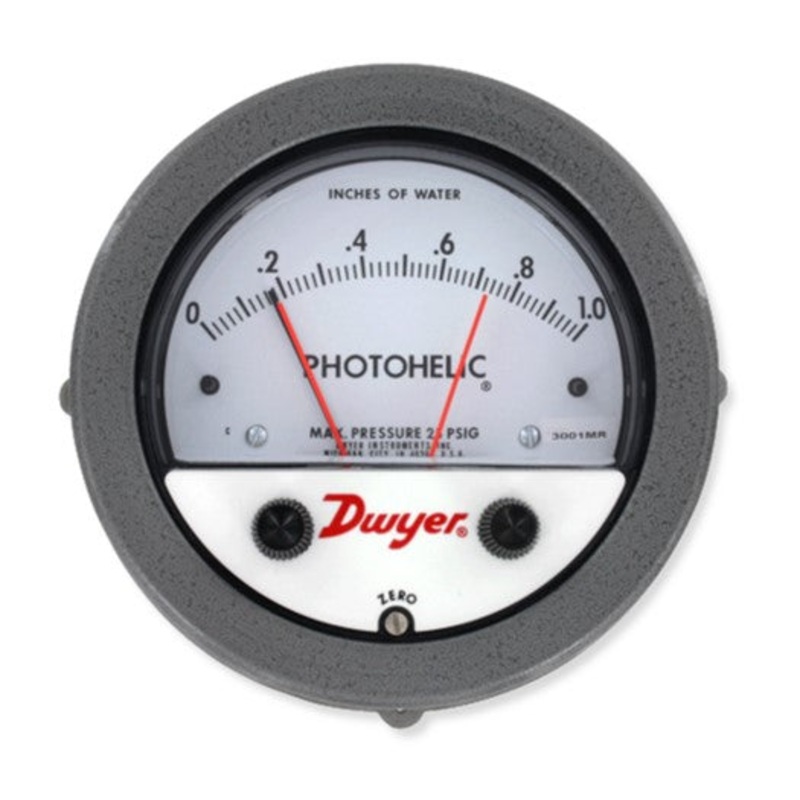 Dwyer Series 3000MR Photohelic Switch / Gage