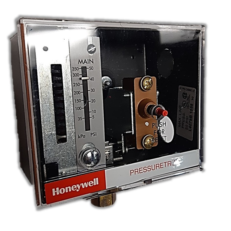 Honeywell L4079 Manual Reset High Steam Pressure Switches