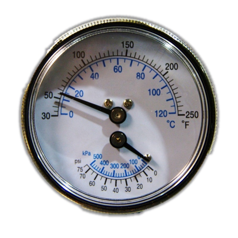Tridicator Temperature and Pressure Gauges