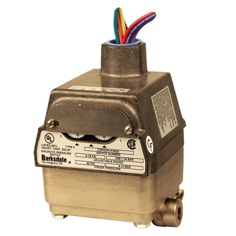 Barksdale Control Products CDPD2H Series Differential Switch