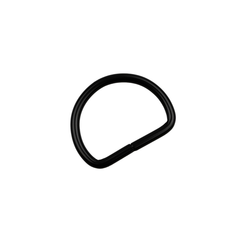 193 D-Ring|Black|1 1/2 inches|Bag (250 Pieces)|Case (1,000 Pieces)