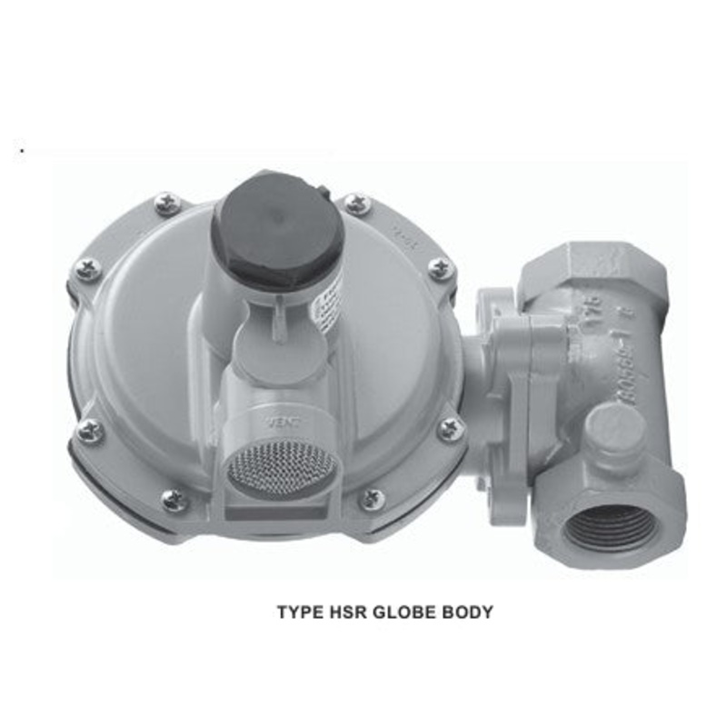 Fisher HSR Pressure Reducing Regulator with Internal Relief