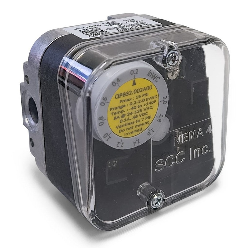 Siemens QP Series Gas and Air Pressure Switch Auto Reset