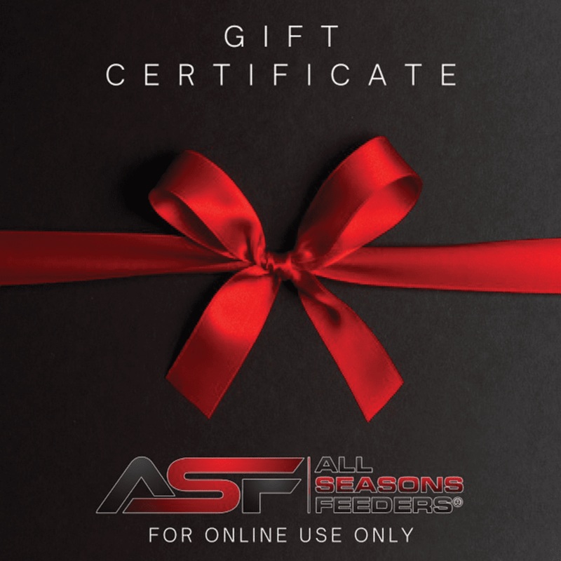 ASF GIFT CARD|$25.00|$50.00|$100.00|$250.00|$500.00