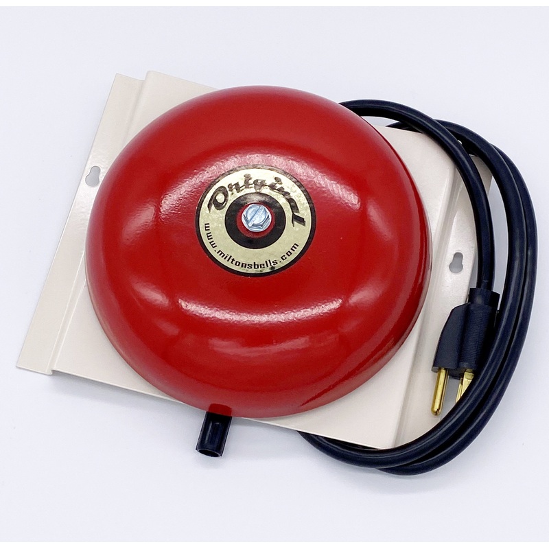 Milton Original Bell  Reliable Driveway Signal Bell for Alarm Systems with Up to 150 Feet of Hose