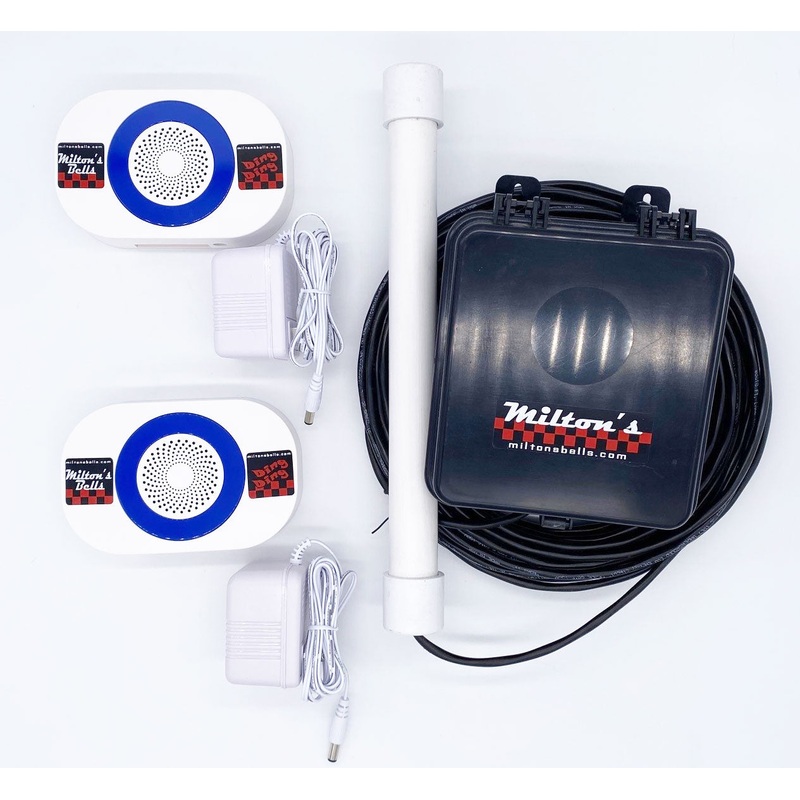 Vehicle Detector Probe Chime and Dual Chime Kit  Wireless Vehicle Monitoring System for Multiple Locations