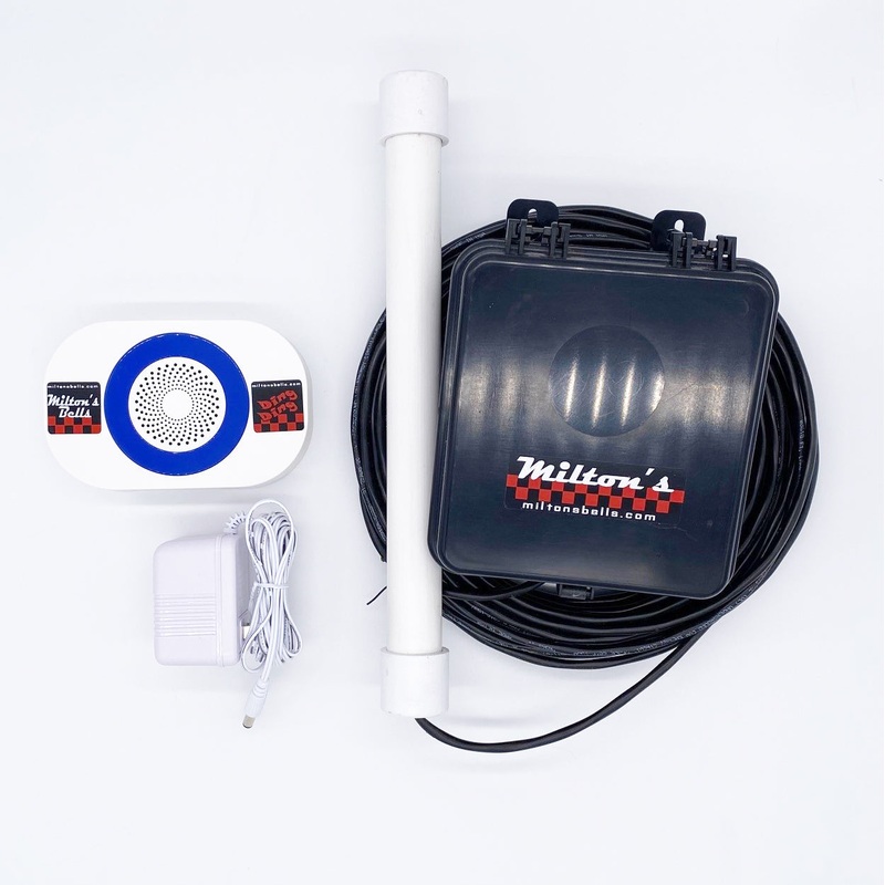 Vehicle Detector Probe Chime Kit  Wireless Vehicle Monitoring System for Property Entrances