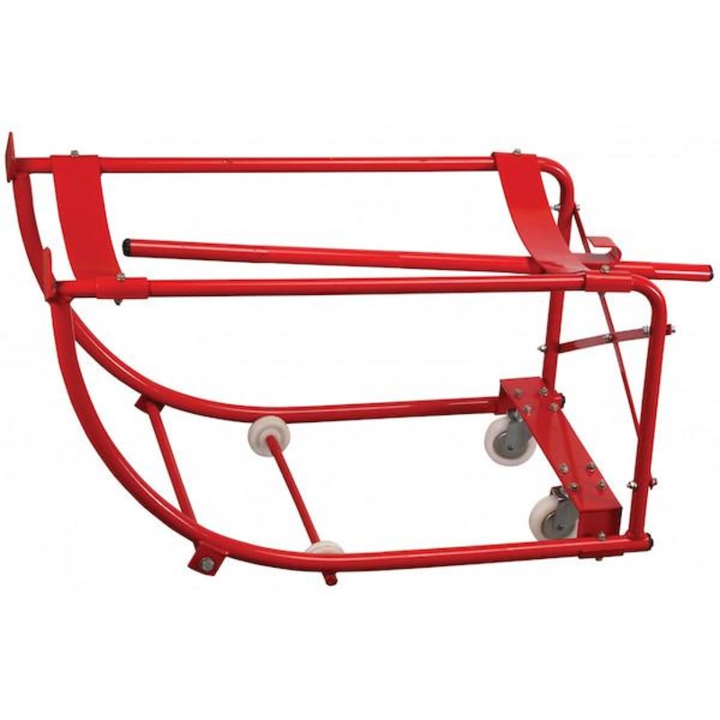 ZE135WC – Tilting Drum Cradle with Axle, Wheels, & Casters
