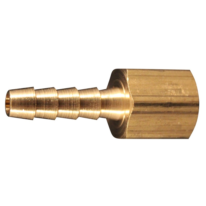 1/4 Female, Non Swivel 1/4 Hose ID (Box of 10)