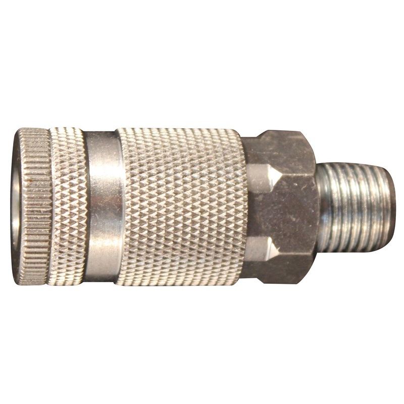 1/4 MNPT D-Style Coupler (Box of 10)