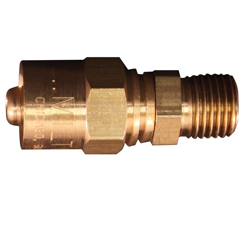 1/4 MNPT Reusable Hose End Fitting (Box of 10)