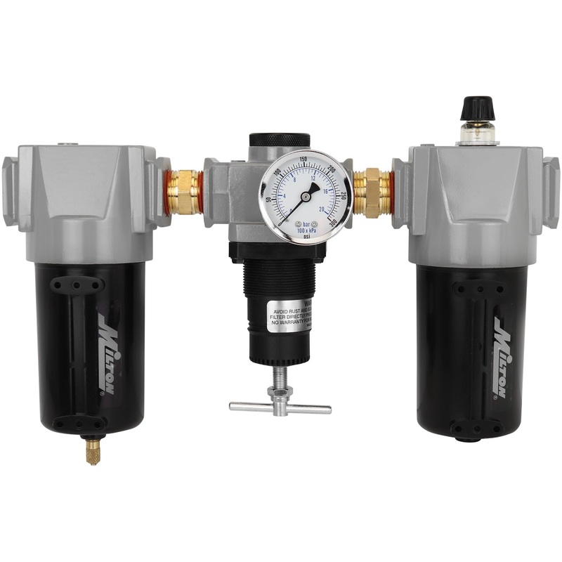 3/4 NPT Metal FRL Trio