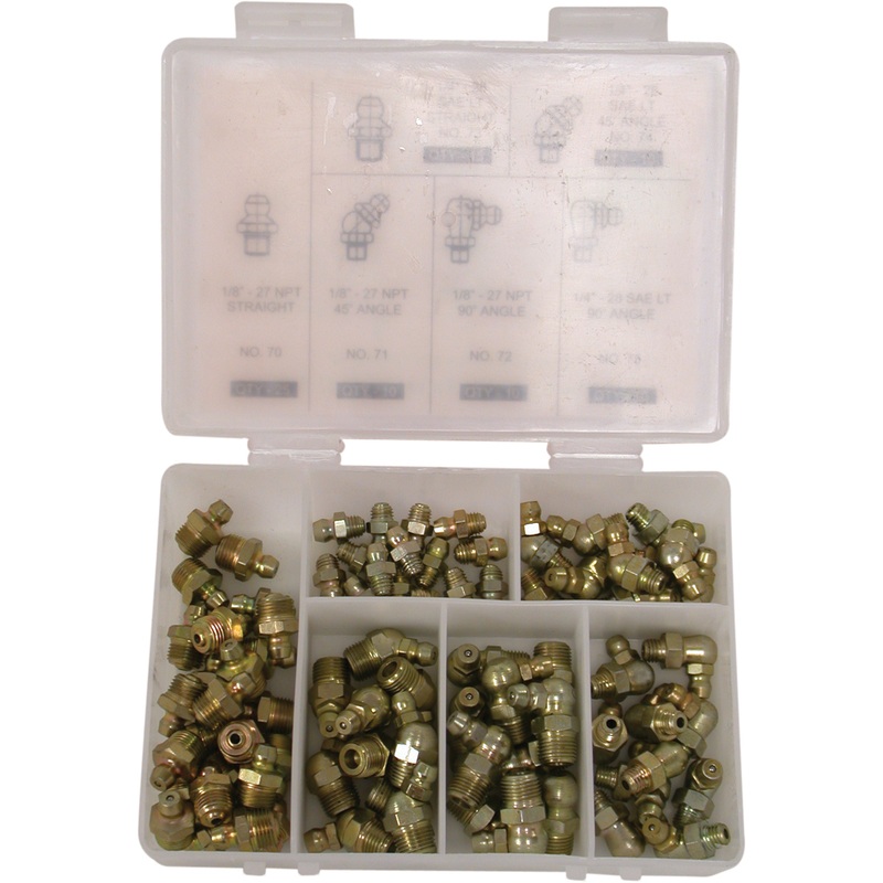 ZE66 – Grease Fittings-Assorted Box of 80