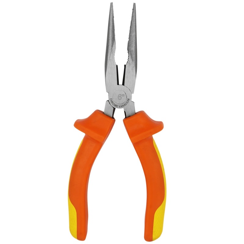ZELNP-1006 – Zeeline by Milton Insulated Long Needle Nose Plier 6-Inch for EV/Hybrid vehicle repairs
