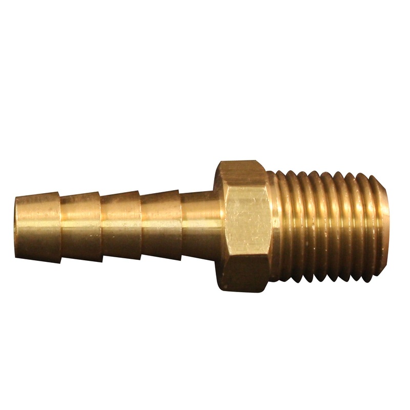 1/2 MNPT 1/2 ID Hose End Fitting (Box of 100)