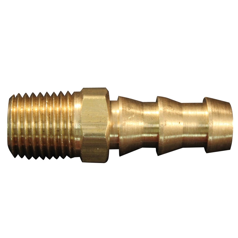 1/2 MNPT 1/2 ID Push-on and Lock Fitting (Box of 10)