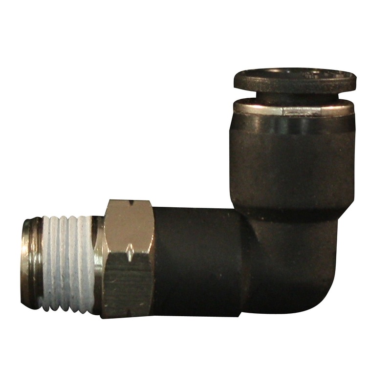 1/2 MNPT 1/2 OD Push-to-Connect Swivel Elbow (Box of 10)