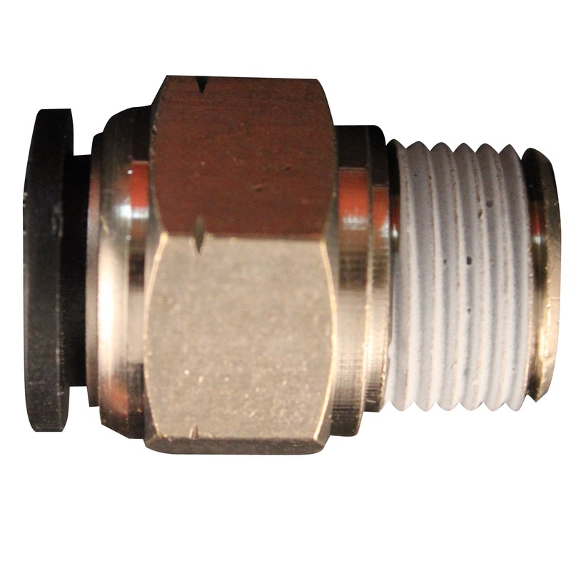 1/2 MNPT 1/2 OD Push-to-Connect Tube Fitting (Box of 10)