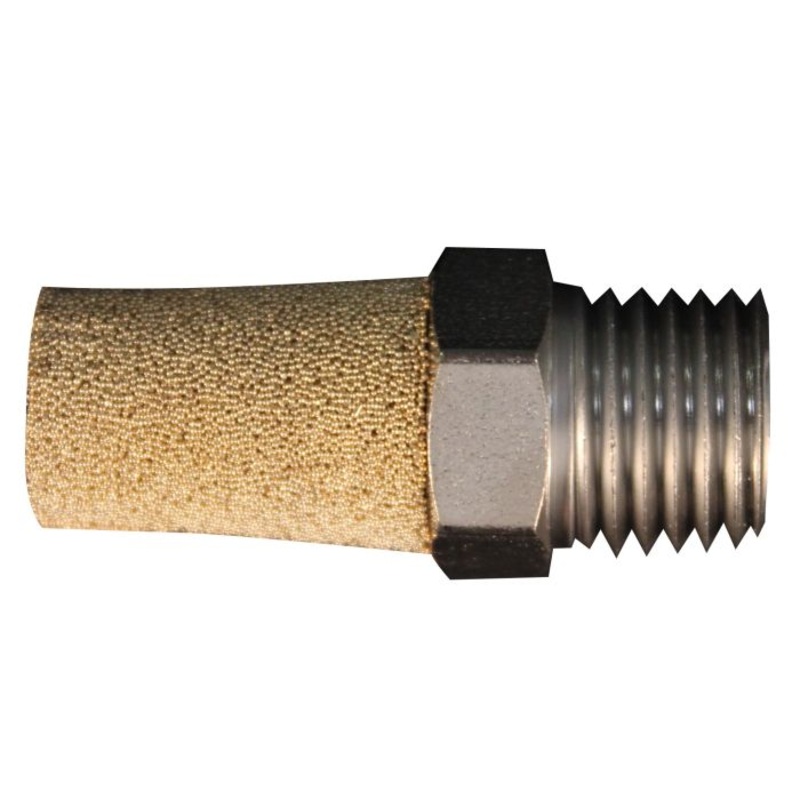 1/2 NPT Pneumatic Exhaust Muffler