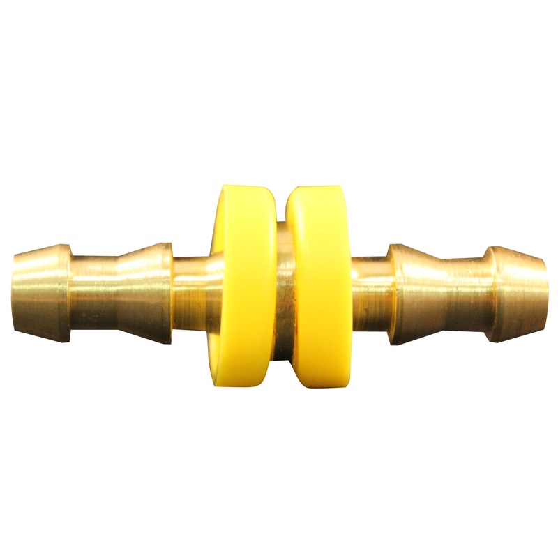 1/4 Barb Push-on and Lock Hose Mender (Box of 50)