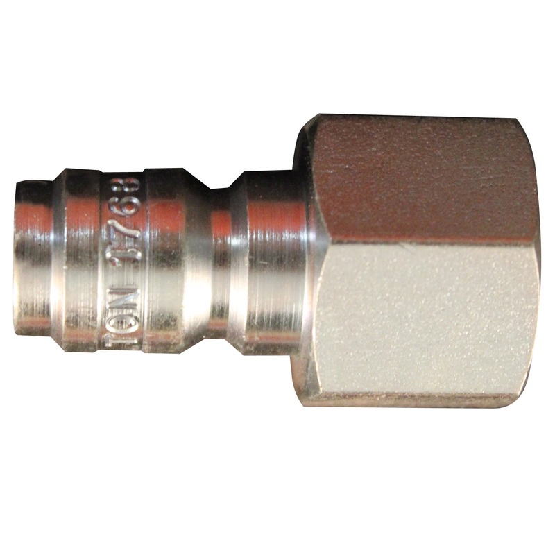 1/4 FNPT Straight Through Plug (Box of 10)