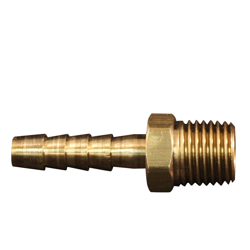 1/4 MNPT 1/4 ID Hose End Fitting (Box of 100)