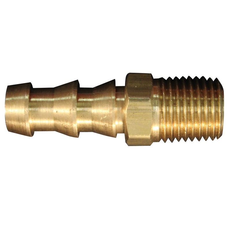 1/4 MNPT 3/8 ID Push-on and Lock Fitting (Box of 50)