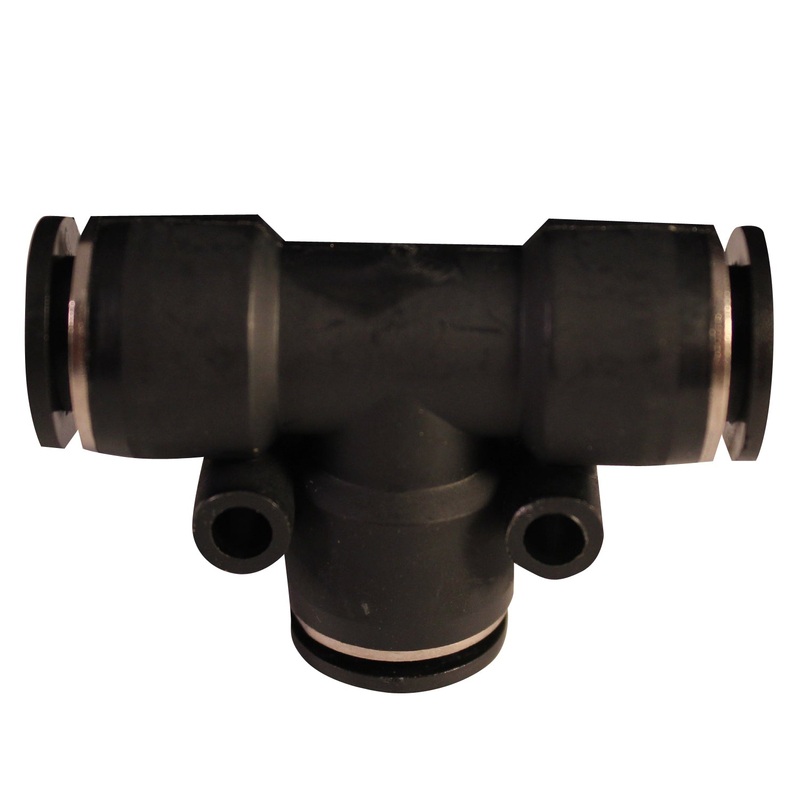 1/4 OD Push-to-Connect Tee Union (Box of 10)
