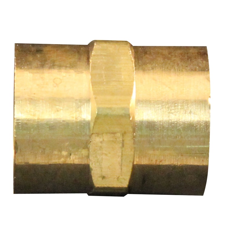 3/8 FNPT Hex Coupling Hose Fitting (Box of 10)